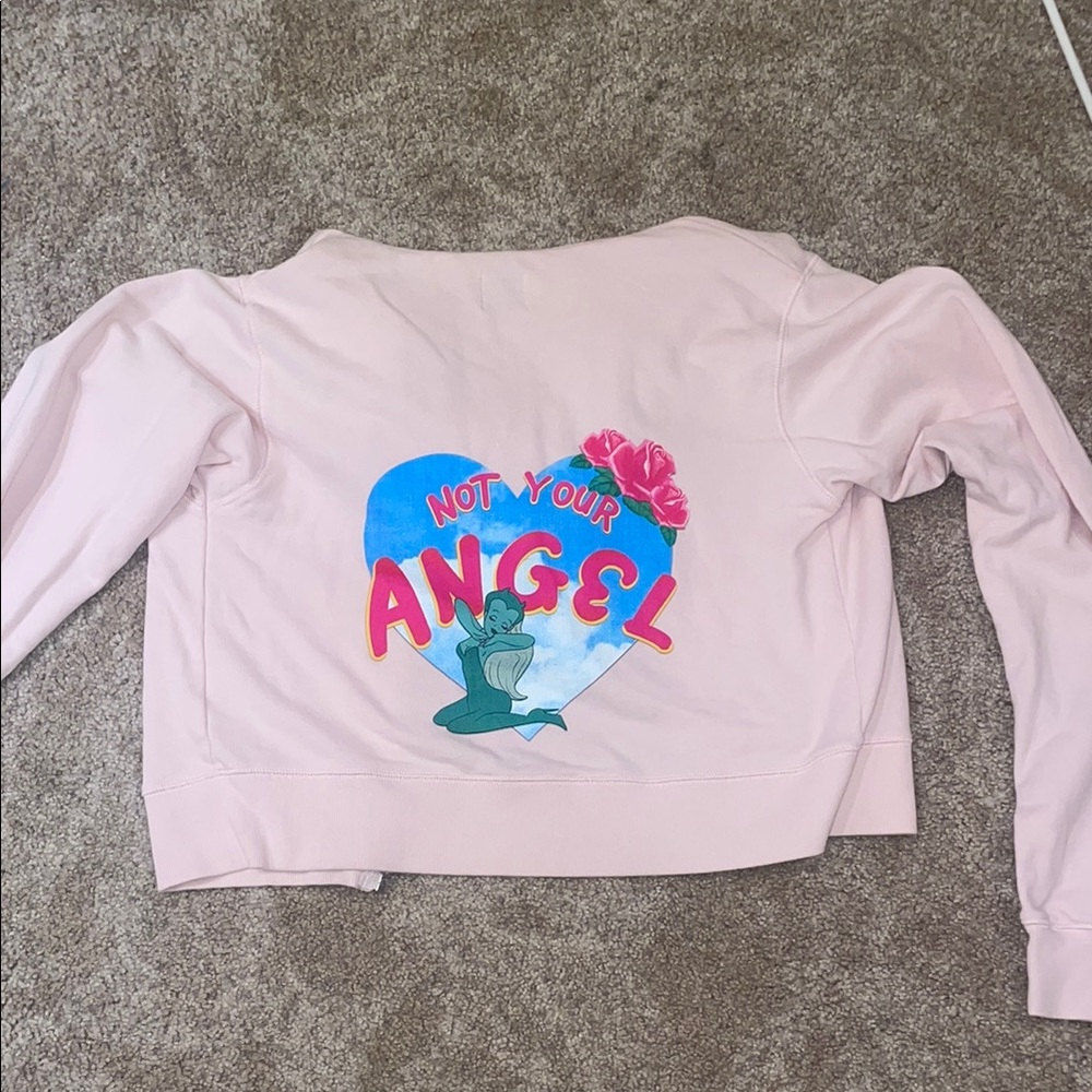 Boys Lie Pink 'Not Your Angel' Sweater